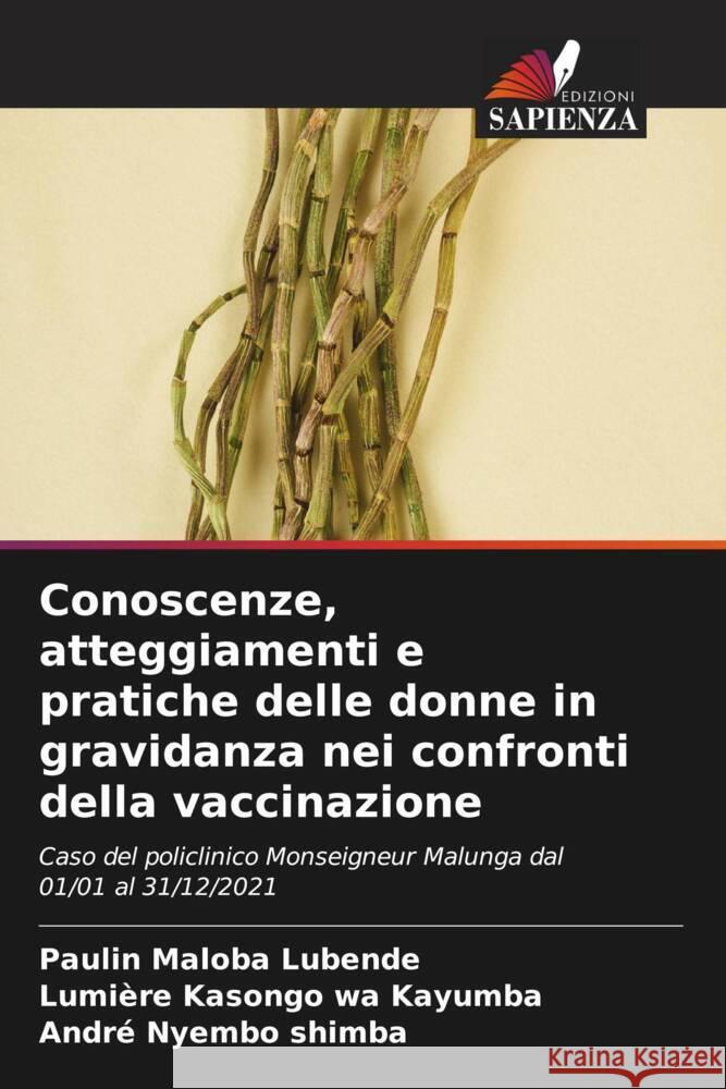 Conoscenze, atteggiamenti e pratiche delle donne in gravidanza nei confronti della vaccinazione Maloba Lubende, Paulin, Kasongo wa Kayumba, Lumiere, Nyembo Shimba, André 9786204884448 Edizioni Sapienza