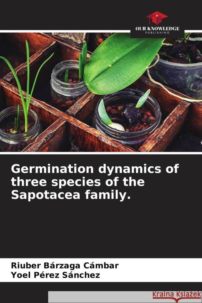 Germination dynamics of three species of the Sapotacea family. Bárzaga Cámbar, Riuber, Pérez Sánchez, Yoel 9786204938493