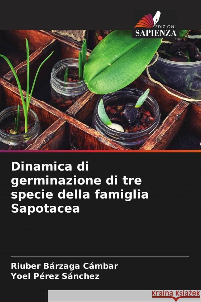 Dinamica di germinazione di tre specie della famiglia Sapotacea Bárzaga Cámbar, Riuber, Pérez Sánchez, Yoel 9786204938516