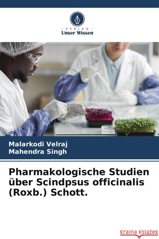 Pharmakologische Studien über Scindpsus officinalis (Roxb.) Schott. Velraj, Malarkodi, Singh, Mahendra 9786204941837