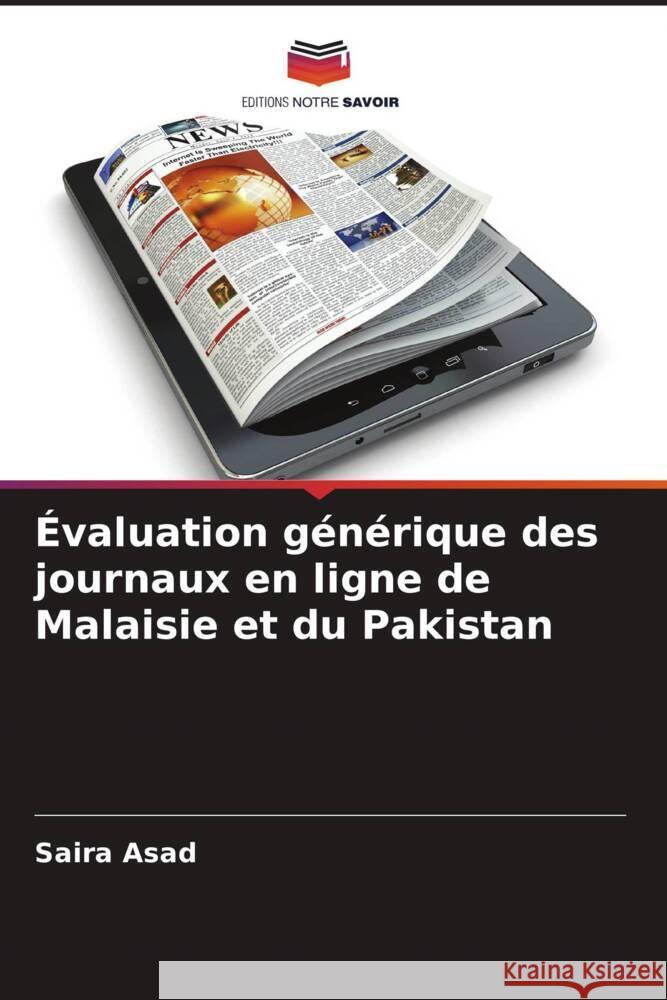 Évaluation générique des journaux en ligne de Malaisie et du Pakistan Asad, Saira 9786204945088