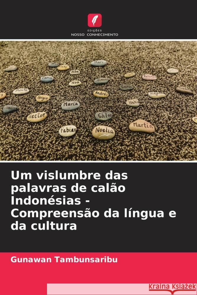 Um vislumbre das palavras de calão Indonésias - Compreensão da língua e da cultura Tambunsaribu, Gunawan 9786204945187