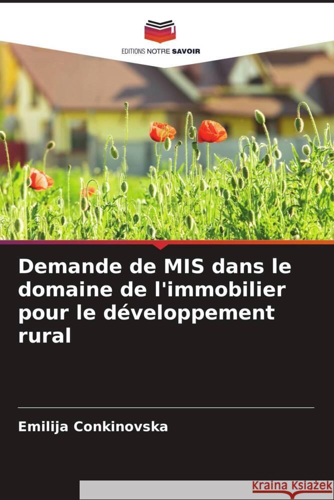 Demande de MIS dans le domaine de l'immobilier pour le développement rural Conkinovska, Emilija 9786204952161