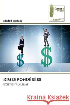 Rimes pond?r?es Khaled Haddag 9786204971520 Editions Muse