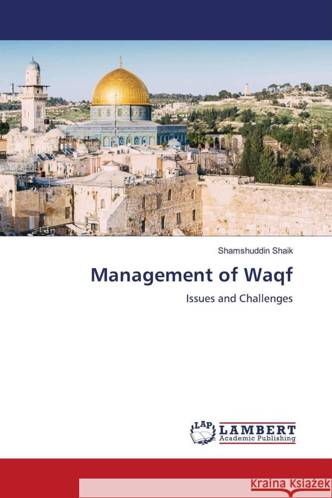 Management of Waqf Shaik, Shamshuddin 9786204986159