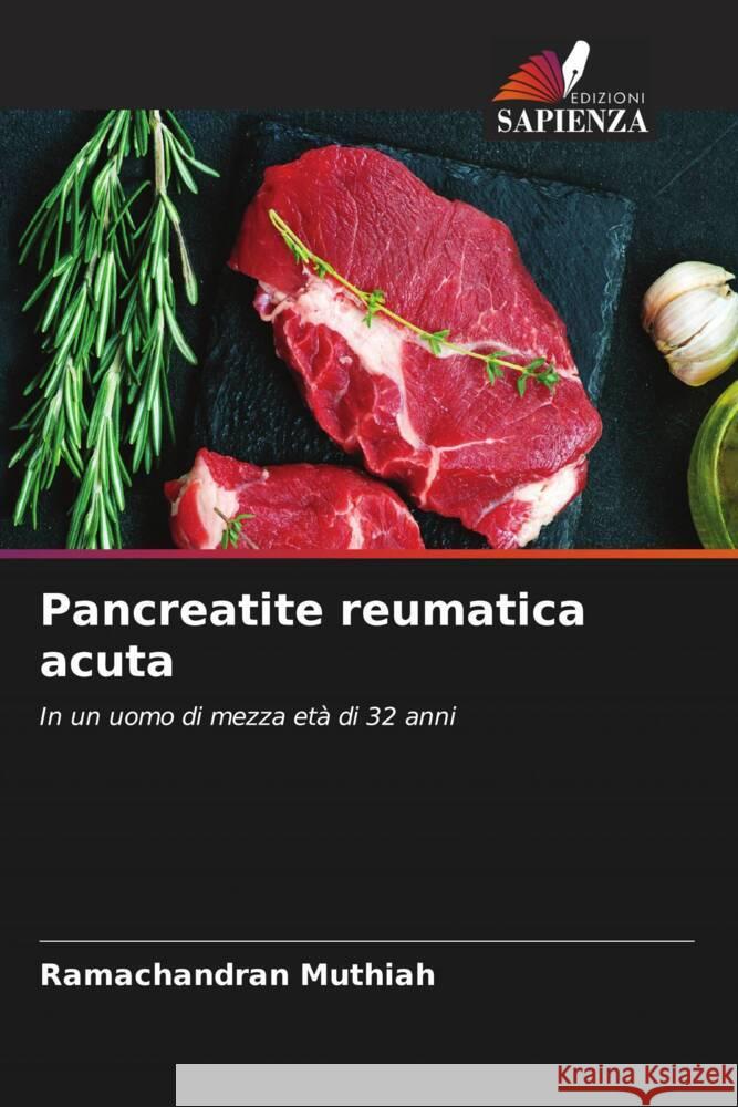 Pancreatite reumatica acuta Muthiah, Ramachandran 9786205016916