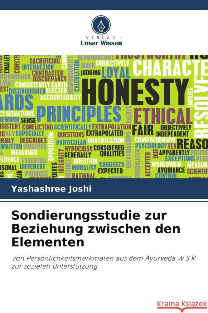 Sondierungsstudie zur Beziehung zwischen den Elementen Joshi, Yashashree 9786205070598