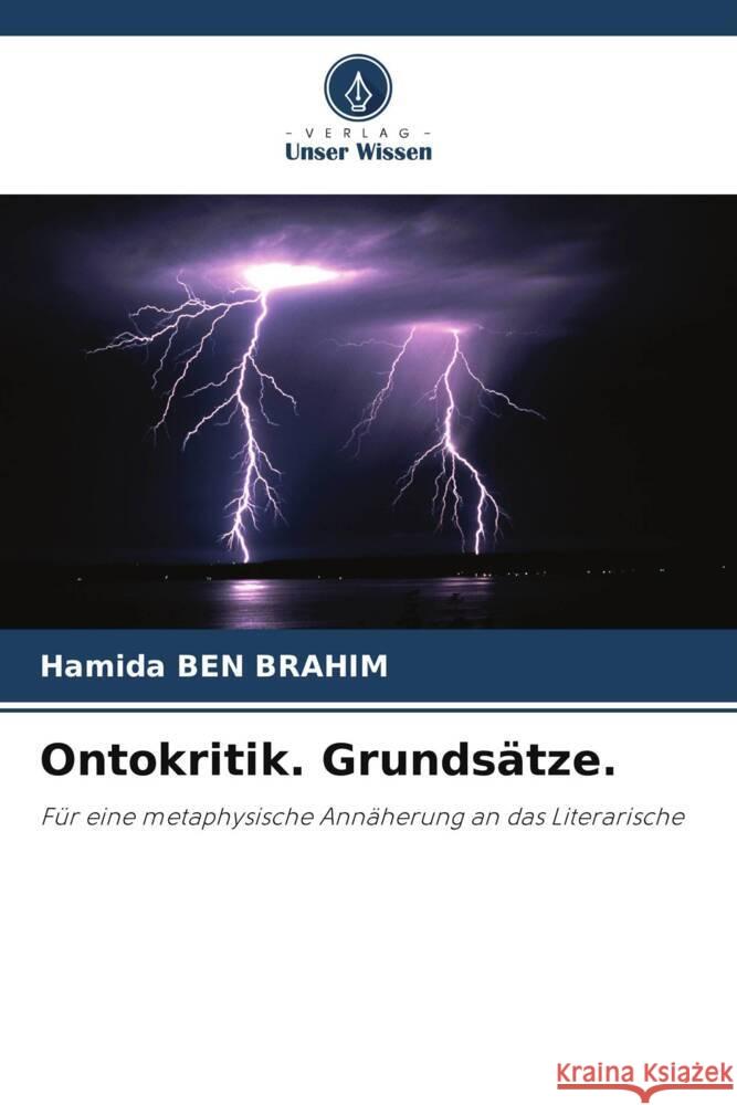 Ontokritik. Grundsätze. Ben Brahim, Hamida 9786205078358