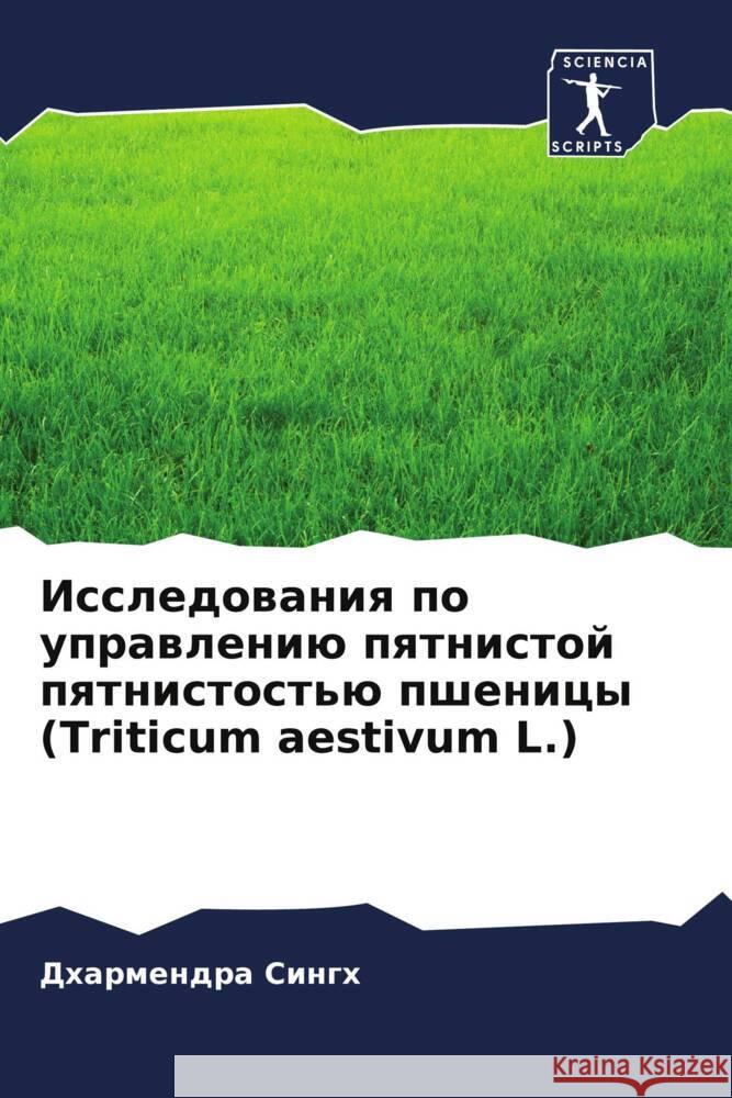 Issledowaniq po uprawleniü pqtnistoj pqtnistost'ü pshenicy (Triticum aestivum L.) Singh, Dharmendra, Singh, S. P., Singh, Shandan Kumar 9786205101056