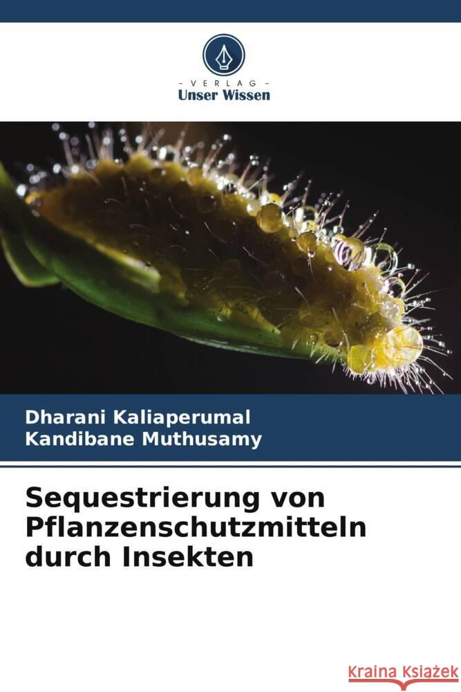 Sequestrierung von Pflanzenschutzmitteln durch Insekten Kaliaperumal, Dharani, Muthusamy, Kandibane 9786205161333 Verlag Unser Wissen