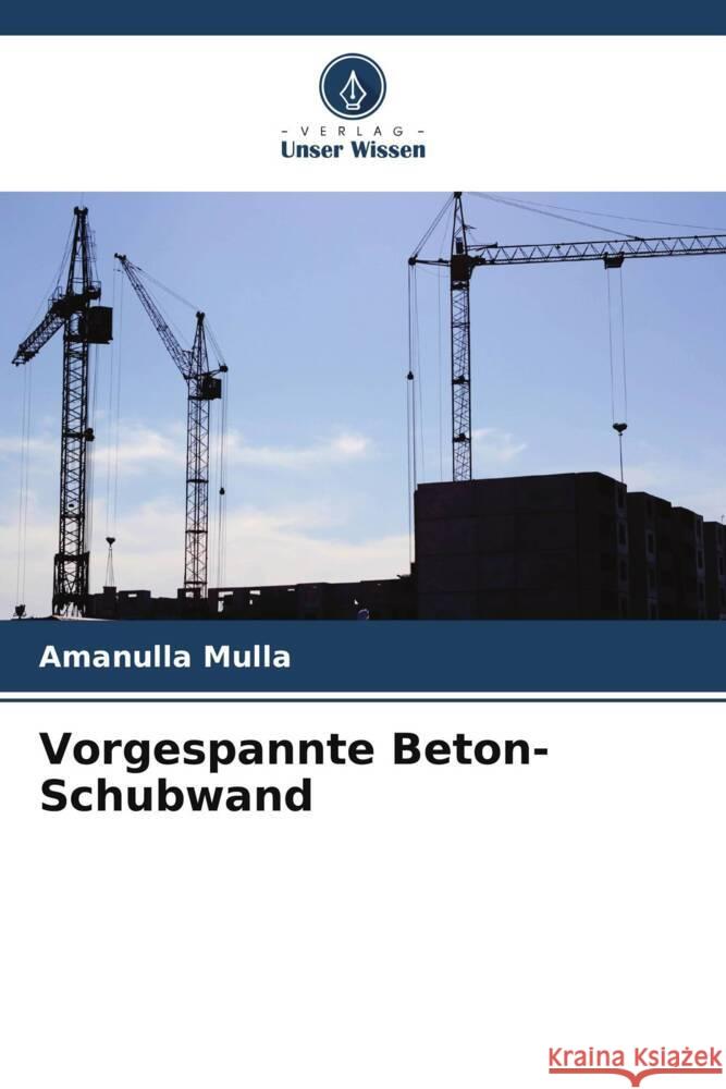 Vorgespannte Beton-Schubwand Mulla, Amanulla 9786205164693