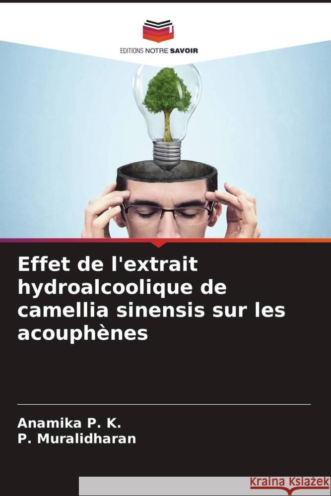 Effet de l'extrait hydroalcoolique de camellia sinensis sur les acouphènes P. K., Anamika, Muralidharan, P. 9786205194164 Editions Notre Savoir