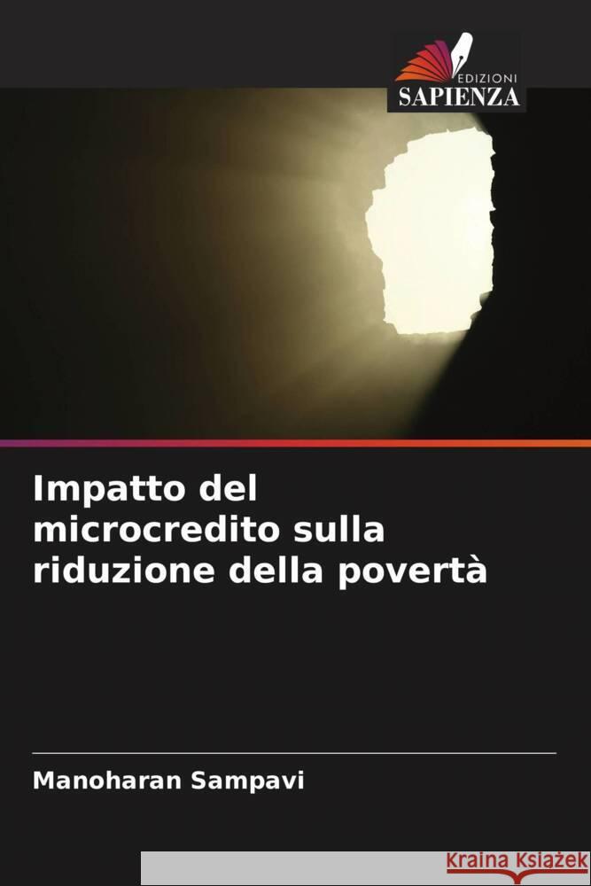 Impatto del microcredito sulla riduzione della povertà Sampavi, Manoharan 9786205196243