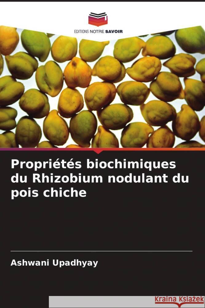 Propriétés biochimiques du Rhizobium nodulant du pois chiche Upadhyay, Ashwani 9786205196946 Editions Notre Savoir