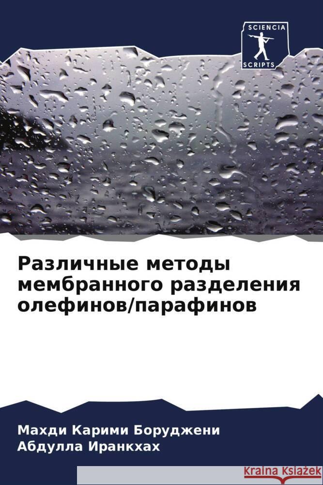 Razlichnye metody membrannogo razdeleniq olefinow/parafinow Karimi Borudzheni, Mahdi, Irankhah, Abdulla 9786205207543