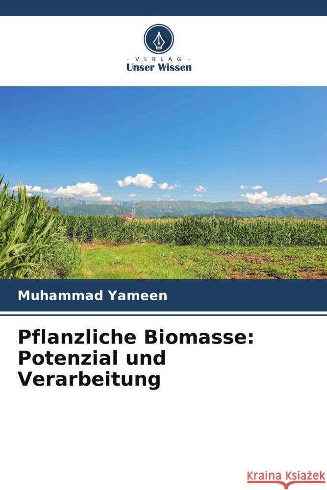 Pflanzliche Biomasse: Potenzial und Verarbeitung Yameen, Muhammad 9786205210642