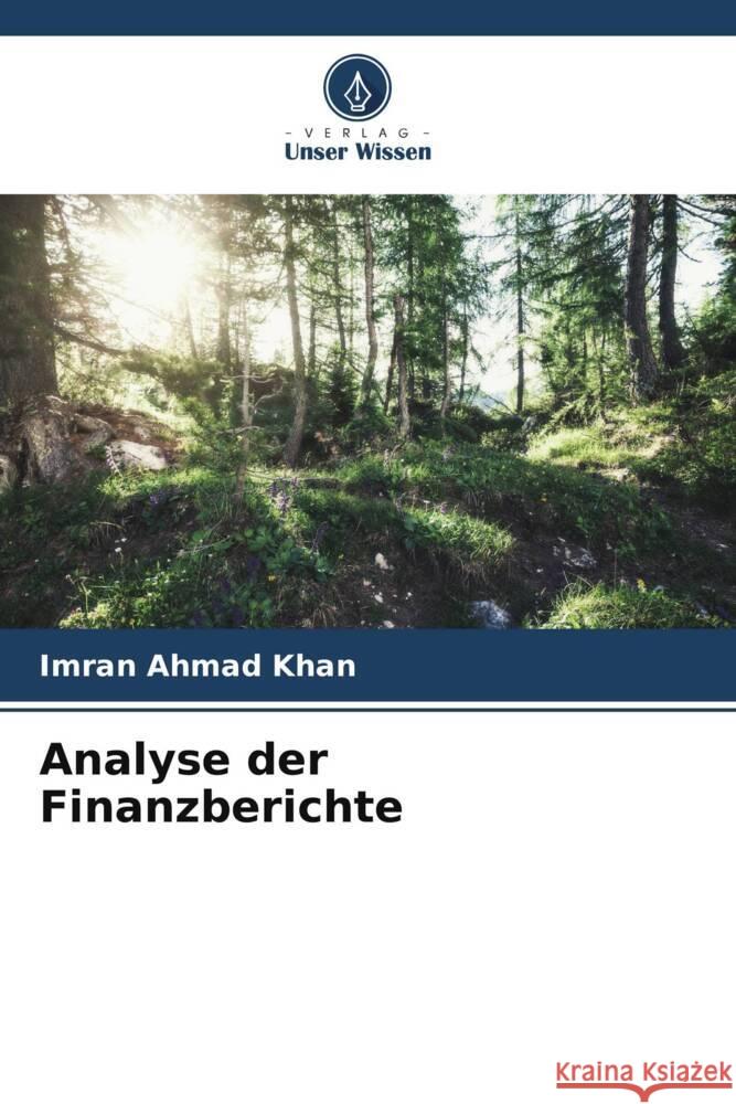 Analyse der Finanzberichte Khan, Imran Ahmad 9786205232491