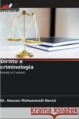 Diritto e criminologia Hassan Mohammad 9786205266106