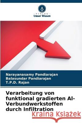 Verarbeitung von funktional gradierten Al-Verbundwerkstoffen durch Infiltration Narayanasamy Pandiarajan, Balasundar Pandiarajan, T P D Rajan 9786205352380