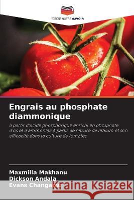 Engrais au phosphate diammonique Maxmilla Makhanu Dickson Andala Evans Changamu 9786205357989 Editions Notre Savoir
