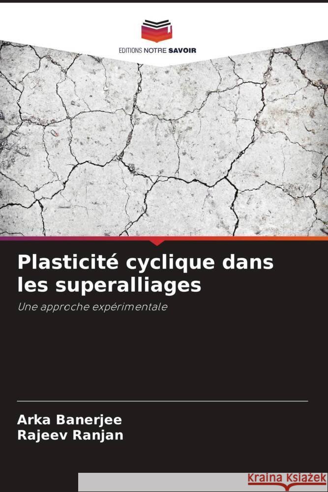 Plasticité cyclique dans les superalliages Banerjee, Arka, Ranjan, Rajeev 9786205400418 Editions Notre Savoir