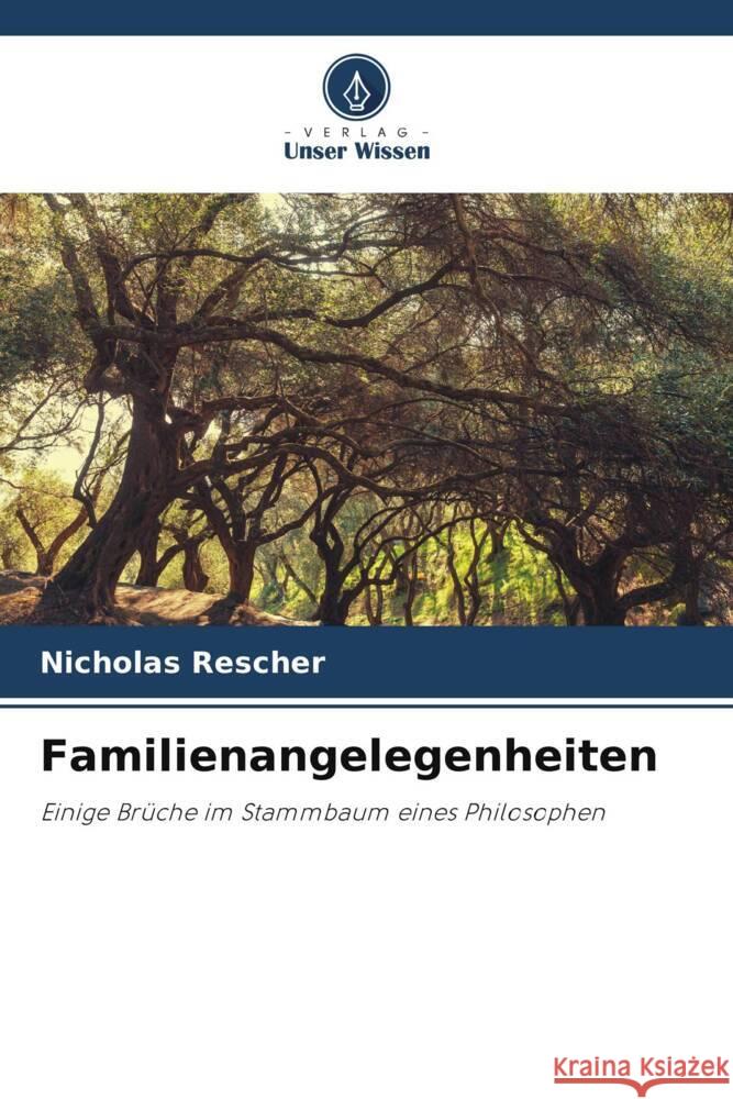 Familienangelegenheiten Rescher, Nicholas 9786205429259