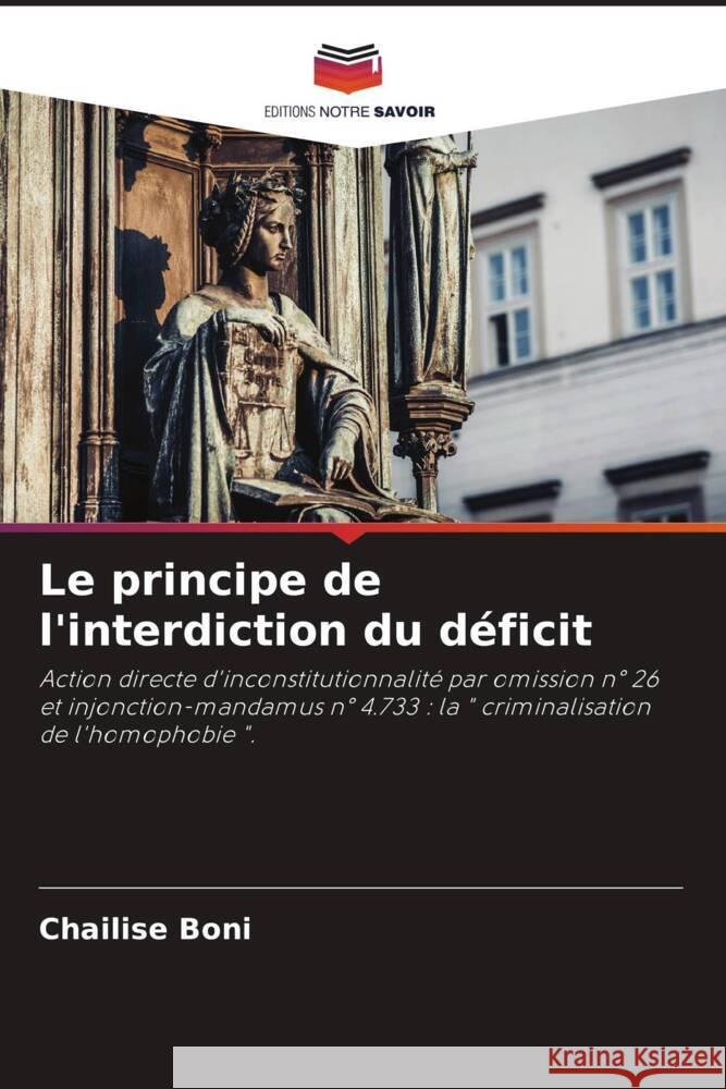 Le principe de l'interdiction du déficit Boni, Chailise 9786205437834