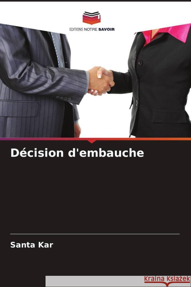 Décision d'embauche Kar, Santa 9786205447369