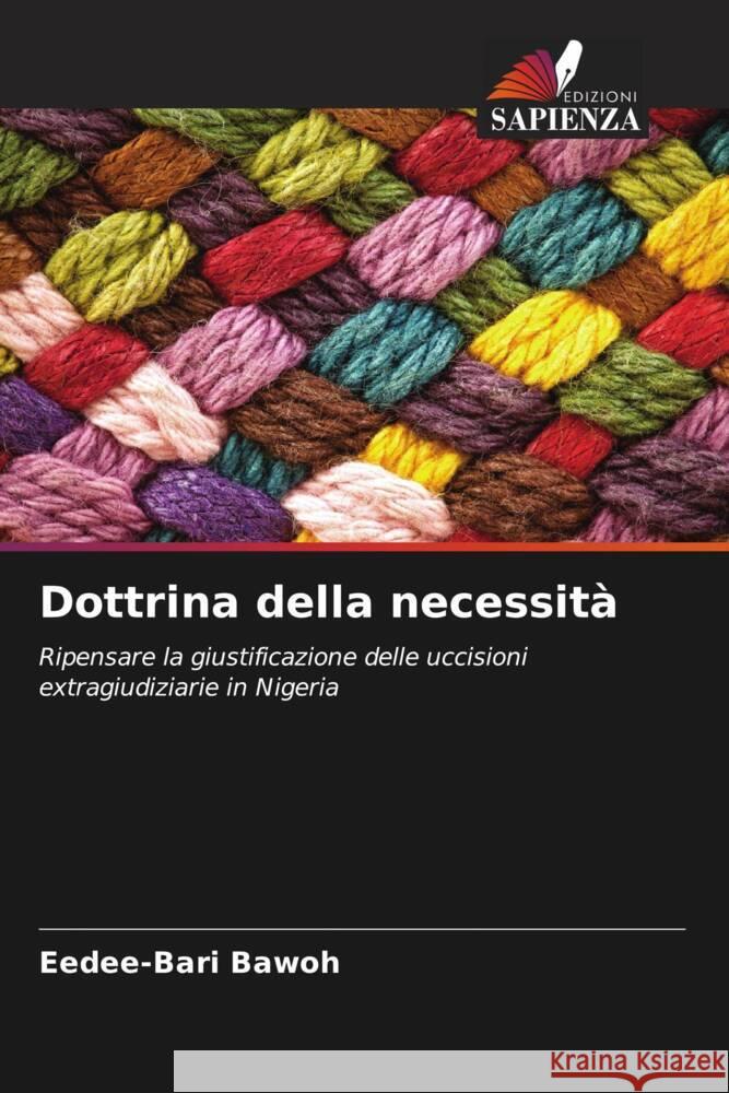 Dottrina della necessità Bawoh, Eedee-Bari 9786205455814