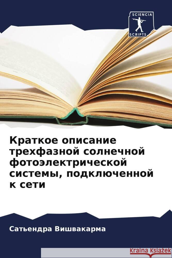 Kratkoe opisanie trehfaznoj solnechnoj fotoälektricheskoj sistemy, podklüchennoj k seti Vishwakarma, Sat'endra 9786205469521