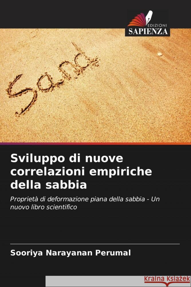 Sviluppo di nuove correlazioni empiriche della sabbia Perumal, Sooriya Narayanan 9786205469767