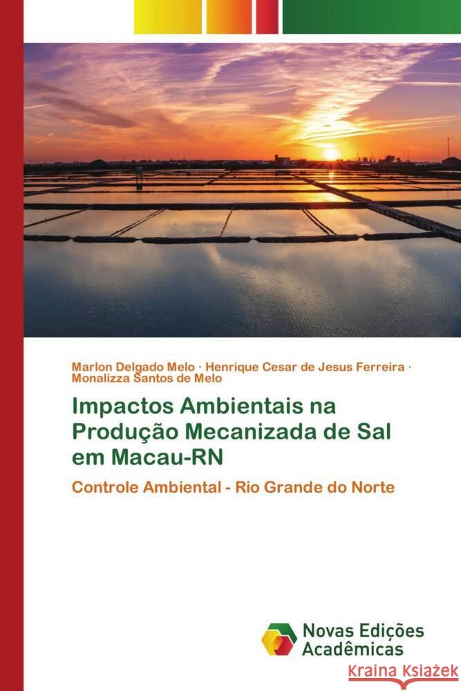 Impactos Ambientais na Produção Mecanizada de Sal em Macau-RN Melo, Marlon Delgado, Ferreira, Henrique Cesar de Jesus, de Melo, Monalizza Santos 9786205506905