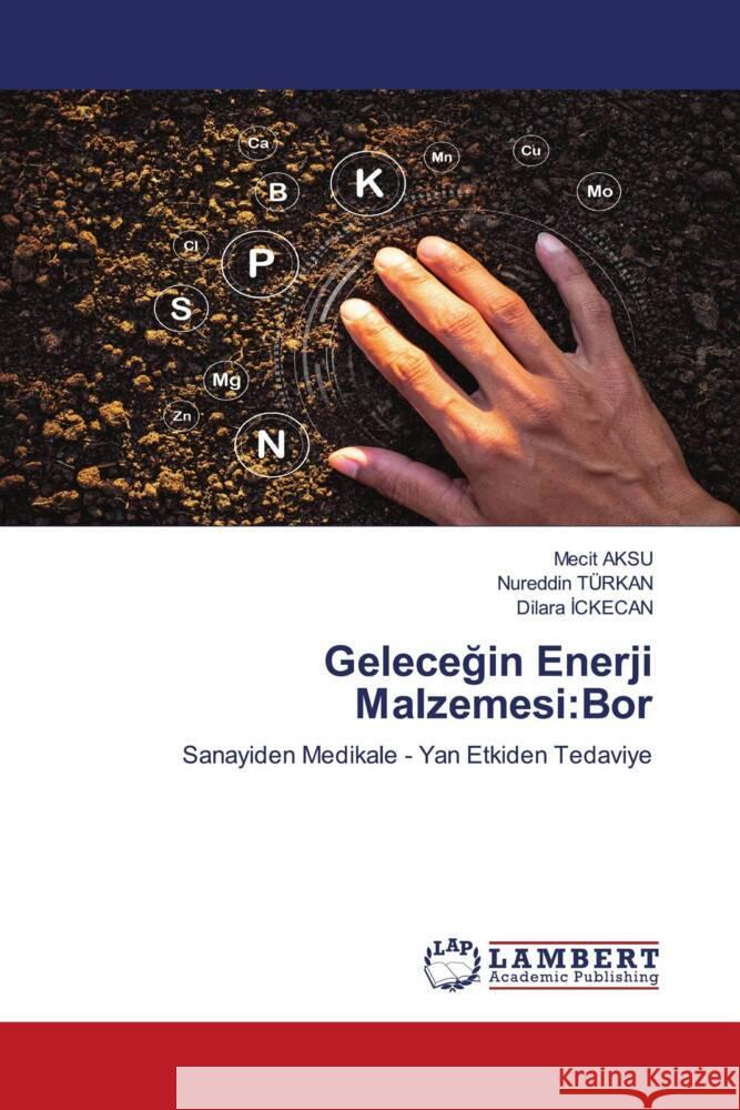 Gelecegin Enerji Malzemesi:Bor AKSU, Mecit, TURKAN, Nureddin, ICKECAN, Dilara 9786205517697 LAP Lambert Academic Publishing