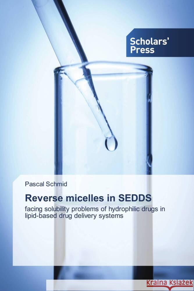 Reverse micelles in SEDDS Pascal Schmid 9786205521311