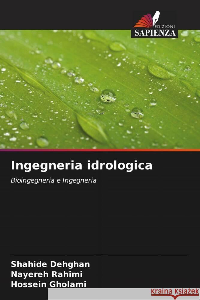 Ingegneria idrologica Dehghan, Shahide, Rahimi, Nayereh, Gholami, Hossein 9786205544907 Edizioni Sapienza