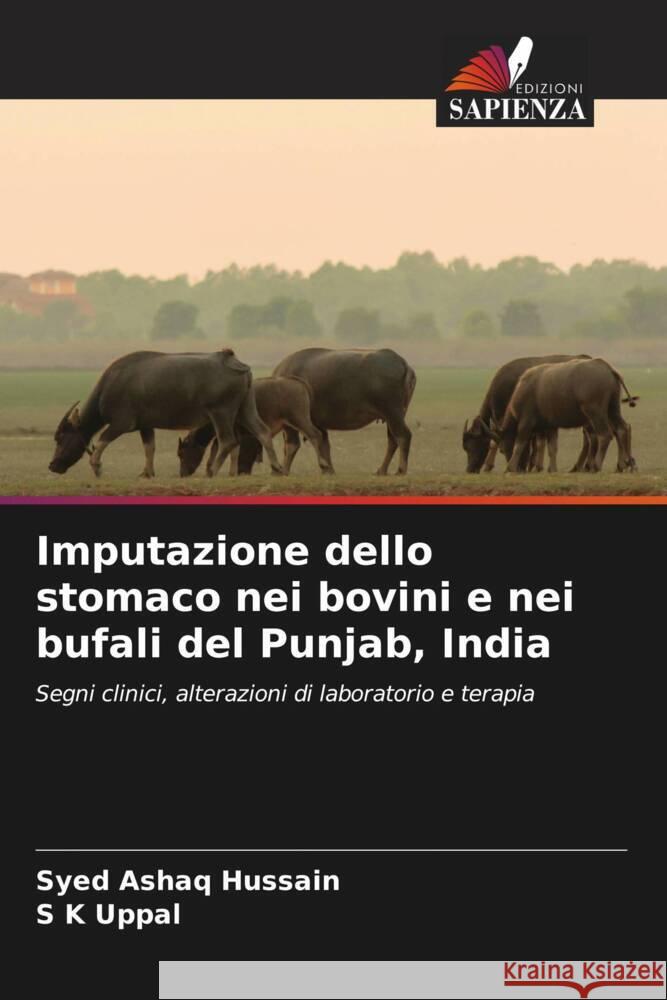 Imputazione dello stomaco nei bovini e nei bufali del Punjab, India Hussain, Syed Ashaq, Uppal, S K 9786205551219 Edizioni Sapienza