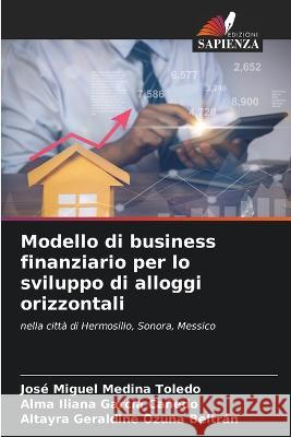 Modello di business finanziario per lo sviluppo di alloggi orizzontali Jos? Miguel Medin Alma Iliana Garc? Altayra Geraldine Ozun 9786205573679