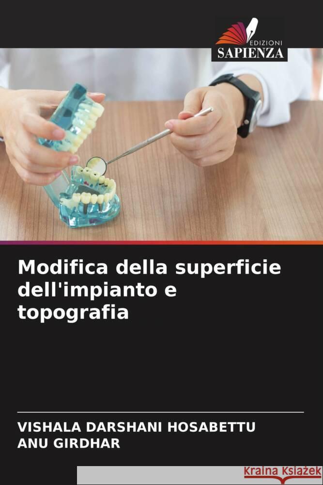 Modifica della superficie dell'impianto e topografia Hosabettu, VISHALA DARSHANI, Girdhar, ANU 9786205578414 Edizioni Sapienza