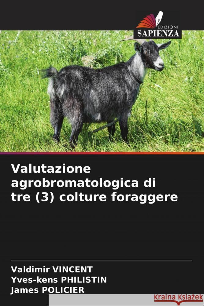 Valutazione agrobromatologica di tre (3) colture foraggere Vincent, Valdimir, PHILISTIN, Yves-kens, POLICIER, James 9786205581414 Edizioni Sapienza