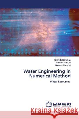 Water Engineering in Numerical Method Shahide Dehghan Hossein Norouzi Hossein Gholami 9786205641309 LAP Lambert Academic Publishing