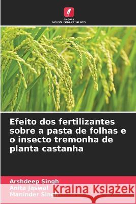 Efeito dos fertilizantes sobre a pasta de folhas e o insecto tremonha de planta castanha Arshdeep Singh Anita Jaswal Maninder Singh 9786205664407