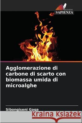 Agglomerazione di carbone di scarto con biomassa umida di microalghe Sibongiseni Gaqa 9786205677919