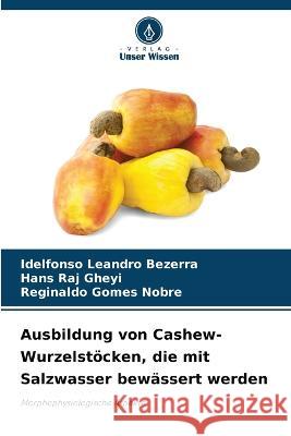 Ausbildung von Cashew-Wurzelst?cken, die mit Salzwasser bew?ssert werden Idelfonso Leandr Hans Ra Reginaldo Gome 9786205709030 Verlag Unser Wissen