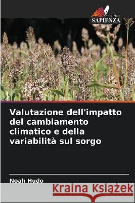 Valutazione dell\'impatto del cambiamento climatico e della variabilit? sul sorgo Noah Hudo 9786205711576