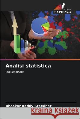 Analisi statistica Bhaskar Redd 9786205732991 Edizioni Sapienza