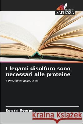 I legami disolfuro sono necessari alle proteine Eswari Beeram 9786205747483