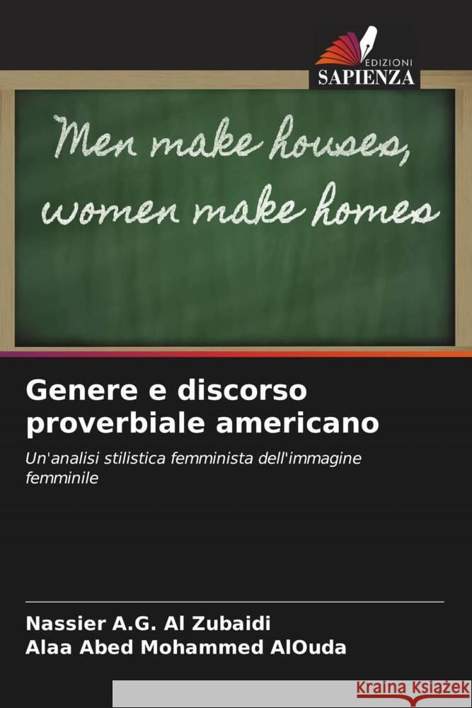 Genere e discorso proverbiale americano Nassier A Alaa Abed Mohammed Alouda 9786205766484