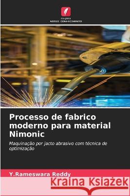 Processo de fabrico moderno para material Nimonic Y. Rameswara Reddy 9786205778708 Edicoes Nosso Conhecimento