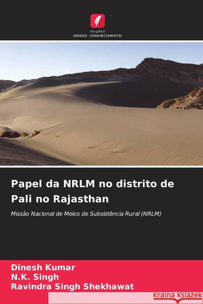 Papel da NRLM no distrito de Pali no Rajasthan Dinesh Kumar N K Singh Ravindra Singh Shekhawat 9786205797167