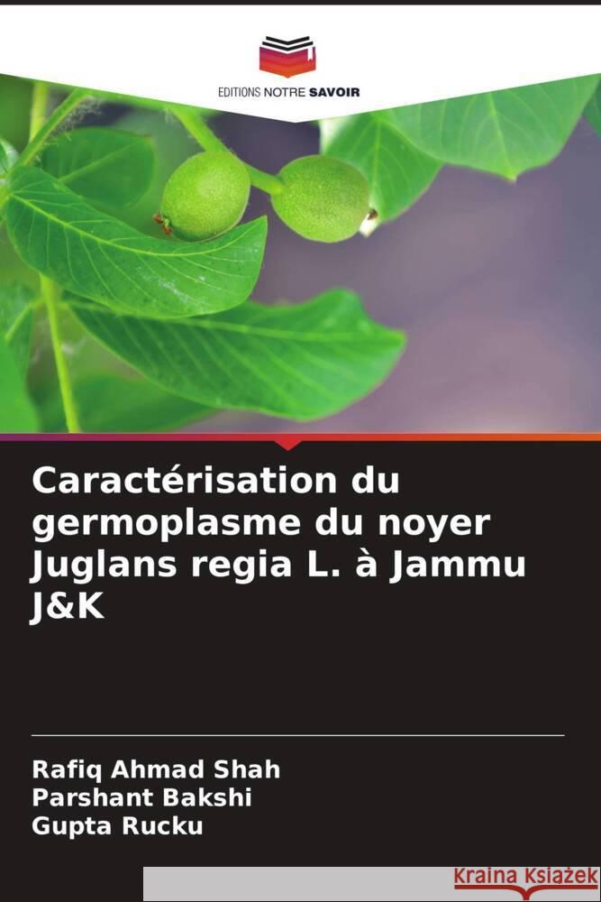 Caract?risation du germoplasme du noyer Juglans regia L. ? Jammu J&K Rafiq Ahmad Shah Parshant Bakshi Gupta Rucku 9786205914298